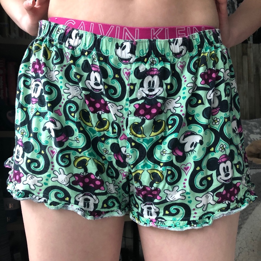 pajama shorts!